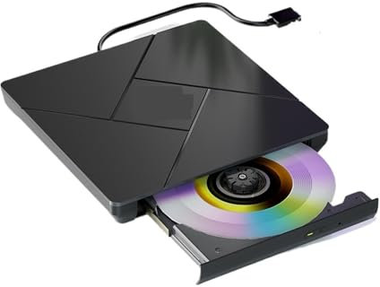 Lecteur Optique De Gravure Blu-Ray Externe for Ordinateur Portable Lecteur De DVD Blu-Ray USB3.0 Graveur De DVD Lecteur Blu-Ray