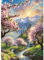 TOSTOG 5D Diamond Painting für Erwachsene,Landschaft Diamant Painting Kits Bilder,Landschaft Diamant Malerei DIY Diamond Painting Bilder Set 30x40cm für Wanddekor