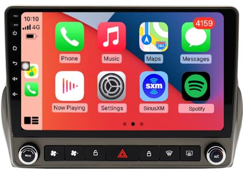 QLED-Bildschirm 8-Kern-Radio für Chevy Chevrolet Camaro Upgrade 2010 2011 2012 2013 2014 2015, CarPlay Android Auto Ready, Lenkradsteuerung, kostenlose Rückkamera