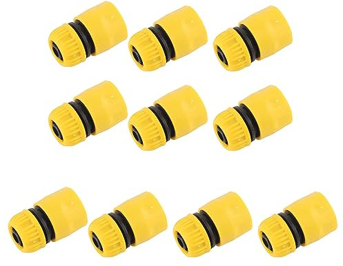 10 Stück Schlauch-Schnellverbinder – Kunststoff-Schlauchadapter für D-Rohre, Schnellkupplungsventile und Bewässerungsleitungen, Gartenarmaturen, Effiziente Wasserlösungen (für