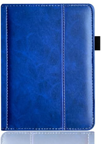Custodia per Kobo Aura HD N204B 6.8 pollici e-book cover, Kobo Aura HD N204B 6.8 pollici PU custodia protettiva in pelle (blu scuro)