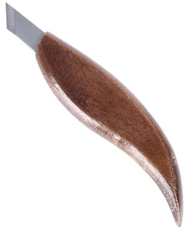 Walfront Holzschnitzmesser Detail Schnittmesser Edelstahl Blätter Holzbearbeitung Holzschnitzwerkzeuge für Anfänger, Erwachsene und Kinder