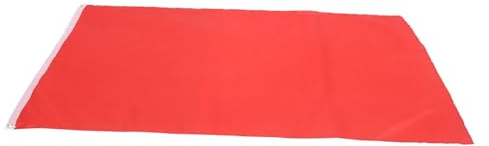 Kisangel Drapeau de Jardin Couleur Rouge Aux Intempéries pour Décoration Extérieure et Événements