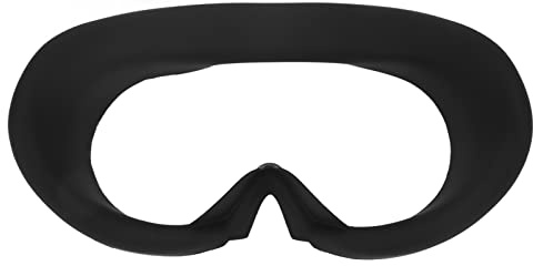 CHHELIHL VR - Funda Facial para Pico Neo 4, Almohadilla de Interfaz de Silicona Suave, a Prueba de Sudor, Antideslizante, cómoda, Lavable, Duradera, fácil de Instalar, Capa (Negra)