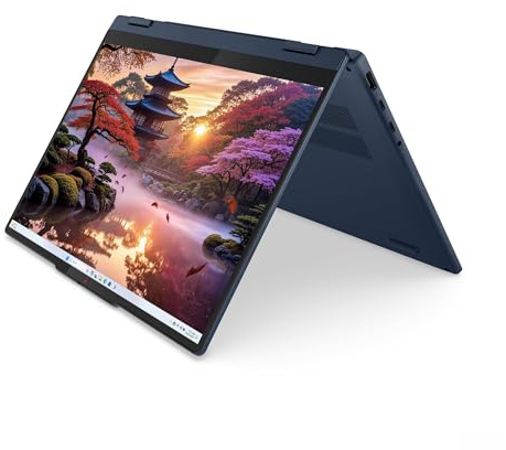 Lenovo IdeaPad 5 2-in-1 14 WUXGA 1920x1200 IPS Touchscreen Laptop 6-Core AMD Ryzen AI 5 340 16GB LPDDR5 1TB SSD AMD Radeon 840M GPU Shared Wi-Fi 7 Backlit KB Win11 Home w/ONT 32GB USB