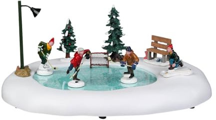 Lemax 94017 Caddington Village Accessory: After School Hockey Match