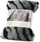 Gözze - Erstklassige Kuscheldecke, Cashmere Feeling, Hohes Stoffgewicht 500 g/m², 150 x 200 cm - Sibirischer Schneetiger, Silber