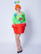 LLOPIS Blumentopf-Kostüm Damen 3-tlg. One Size Weiß Fasching Kostüm-Zubehör