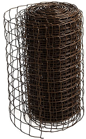 50mm Brown Climbing Plant Support Mesh Plastic Garden Fence Net Clematis Pea Bean Trellis 0.5m x 25m