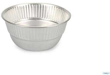 Pentole Agnelli COAL30LE10 Family Cooking Rame e Pasticceria Budino Alluminio, Spessore 0.6 cm, Senza Tubo, 10 cm