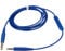 Sqrmekoko Replacement Inline Mic Remote Volume Control Audio Cable Cord Line for Bose SoundTrue Soundlink QC25 QC35 OE2 Headphoes with iPhone Devices(Blue MIC)