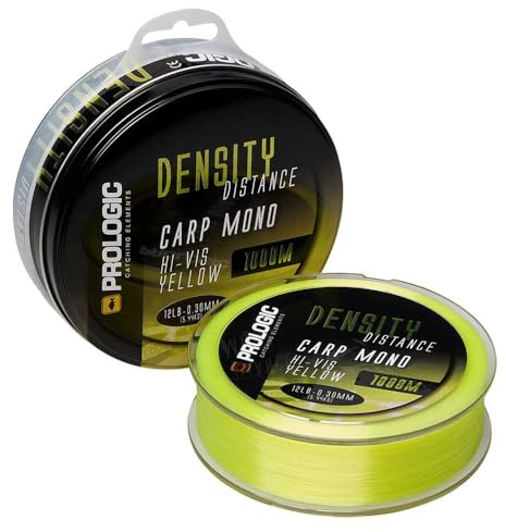 Prologic Density Distance Mono Schnur - 1000m monofile Karpfenschnur, Durchmesser/Tragkraft:0.28mm / 4.54kg / 10lbs