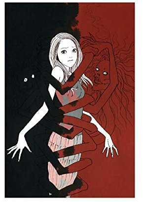 Junji Ito 1 Leinwand-Poster, Schlafzimmer, Dekoration, Sport, Landschaft, Büro, Raumdekoration, Geschenk, 30 x 45 cm, ohne Rahmen