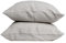 My Linen Home Kissenbezug 50x60 Leinen 2er Set | Hochwertiger Kopfkissenbezug in Natur | 100% Stonewashed Leinen Bettwäsche | Made in EU | Antiallergisch & Hautverträglich