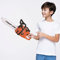 xwin sportseries Construction Tool Electric Chain Saw Toy Play Set Rotating Chain, Realistic Sounds & Pretend Construction Garden Yardwork, Outdoor Preschool Lawn Toy Gift for Toddler, Orange Colour