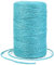 Uiopa Ficelle Jute 2mm x 200m, Ficelle Corde Jute Naturel Fil de Jardinage Corde Chanvre, Cordelette pour Jardin, Bricolage d'art Créatif, L'emballage Cadeau, Deco Noel (Bleu Lac)