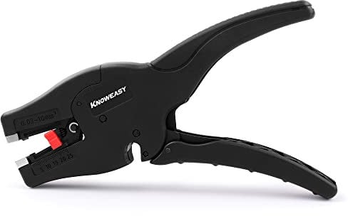 Knoweasy Wire Stripper : 2-in-1 Heavy Duty Wire Stripper Plier and Cutter for 32-7 AWG (0.03mm²-10mm²), Essential Stripping and Cutting Tool for Professionals and DIY Enthusiasts