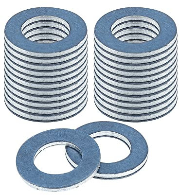 X AUTOHAUX Aceite Drenaje Tapón Juntas 12mm Aceite Aplastamiento Arandela