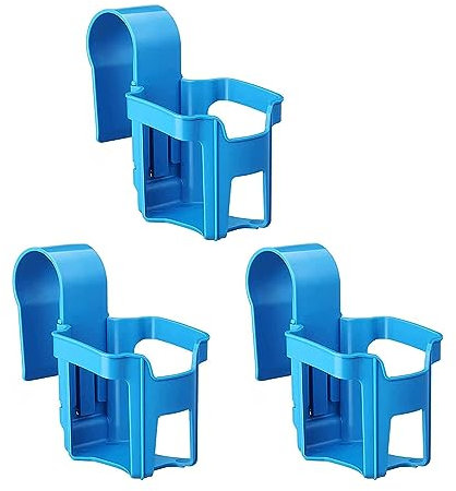 3 Piezas Portavasos de Piscina, Desmontable Soporte para Bebidas Junto a La Piscina, Piscina Portavasos Colgante, Accesorios de Piscina, para Fiestas de Verano En La Piscina Playa