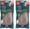 Pets Unlimited Kauknochen mit Ente mittel, 2 Stück (2er Pack)