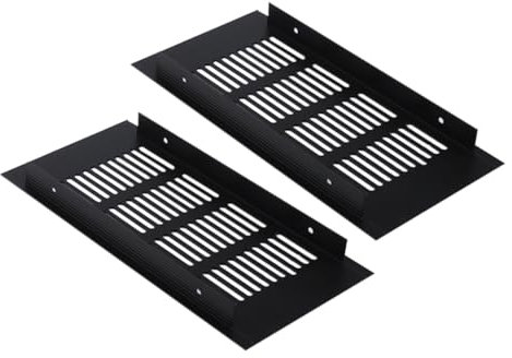 jojofuny 6 Piezas malla transpirable rejilla de ventilación de de aluminio ventilación de muebles transpirable muebles de mueble de ventilación de escape transpirable respirable