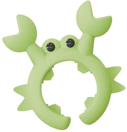 Silicone Spatula Rest - Spatula Holder for Pan | Crab Shaped Silicone Spoon Rests | Countertop Ladle Holder | Anti-Overflow Stove Top Spatula Holder | Kitchen Gadget for Spatula Cooking Spoons