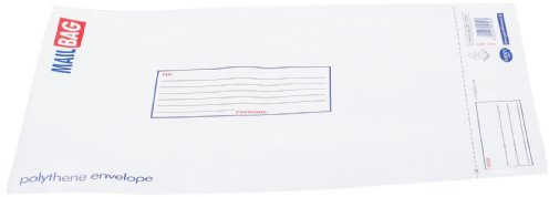 County Medium Mail Bags (Pack of 25) - Poly - Self-Seal - Mailing Envelope - 240 x 320mm - 3E+2 gram