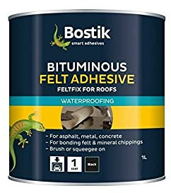 Bostik Aquamac Feltfix Adhesive 1L