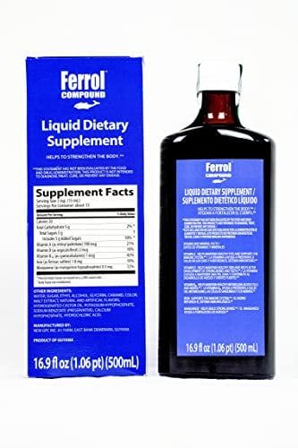 Ferrol Compound (Liquid Tonic Cough and Cold Remedy) 500ml