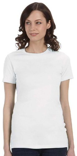 Bella+Canvas: The Favorite T-Shirt 6004, Größe:S;Farbe:White