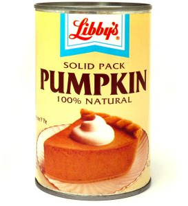 Libby's Canned Pumpkin 100% Natural 425g - (Pack of 24)