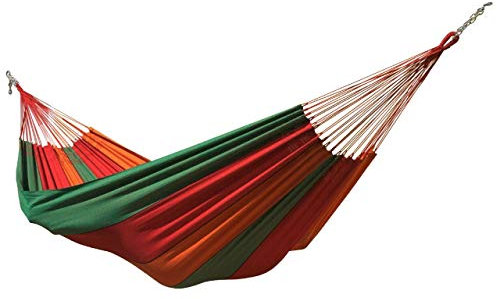 MacaMex MA-01080 Hängematte, Hängematte Baumwolle Südamerika Brasil Comfort Premium Bahia, 400 x 170 x 150 cm, Mehrfarbig