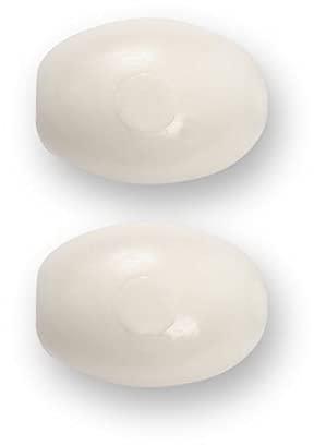 Provendi Savon Lait d'amande Rotatif (Lot de 2). Recharge à Ecrou. (Porte Savon Non Inclus)