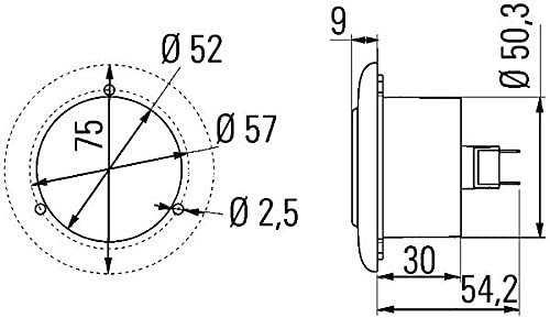 Hella 2JA 343 985-041 Innenraumleuchte