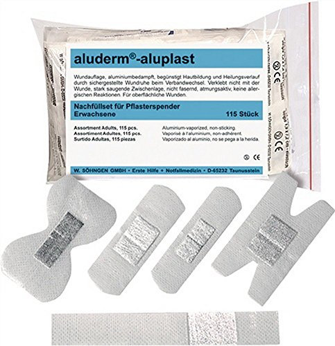 Pflasternachfüllung zum Spender aluderm®-aluplast SÖHNGEN Inhalt 115 Wundpflaste