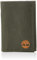 Timberland Herren Trifold Nylon Wallet 3 x 3 x 3 cm Geldbörse, Olive, Einheitsgröße