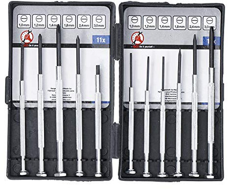 BGS Diy 7969 | Feinmechaniker-Schraubendreher-Satz | 11-tlg.