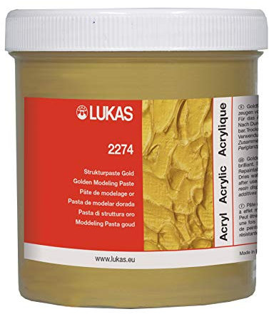 LUKAS Nerchau 4001128176079, K22740250 Pâte structurelle dorée 250 ml