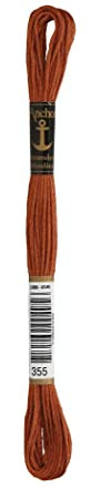 Anchor Sticktwist, 4635000-00355, Farbe:355, Stickgarne