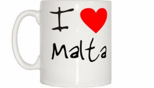I Love Heart Malta Mug