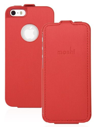 Moshi Concerti Cover für Apple iPhone 5 rot