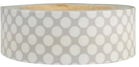 allydrew Dotted Japanisches Washi Tape – Dots grau