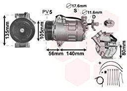VAN WEZEL 3700K428 Kompressor, Klimaanlage