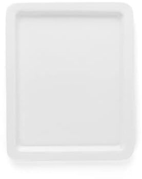 Holst Porzellan GN 1-2 20 Gastronorm GN-Platte 20 mm GN 1/2, weiß, 26.5 x 32.5 x 2 cm