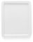 Holst Porzellan GN 1-2 20 Gastronorm GN-Platte 20 mm GN 1/2, weiß, 26.5 x 32.5 x 2 cm