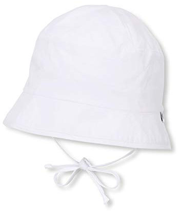 Sterntaler Unisex Baby Baby-kleid M tze, Weiß (Weiss 500), 49 EU