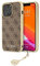 Guess GUHCP13LGF4GBR Hülle für iPhone 13 Pro / 13 6,1 braun 4G Charms Collection