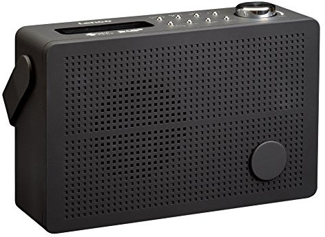 Lenco DAB + Digitalradio/UKW Radio PDR-030 Tragbar mit Akku, RDS-Anzeige, Senderspeicher, Wecker-Funktion, Kopfhörer-Anschluss, Teleskopantenne, schwarz