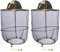 HunterBee 2 x Bienen-Schleier-Hut, Imker, Bienenhalter, Hüte, Schnaken, Insekten, Käfer, Mückenkappe mit Netznetz, für Männer, Frauen, Kinder, Kinder