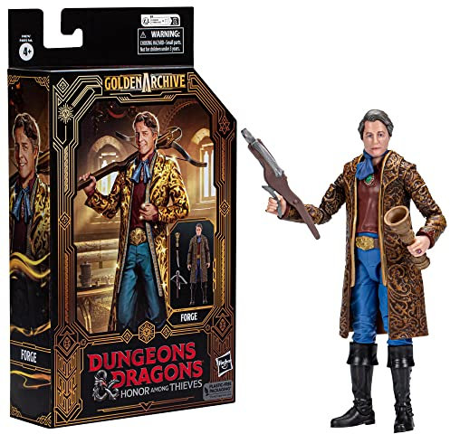 Dungeons & Dragons: L'onore dei ladri, Golden Archive, Forge, action figure collezionabile per adulti da 15 cm, ispirata al film D&D, HIGHTOP